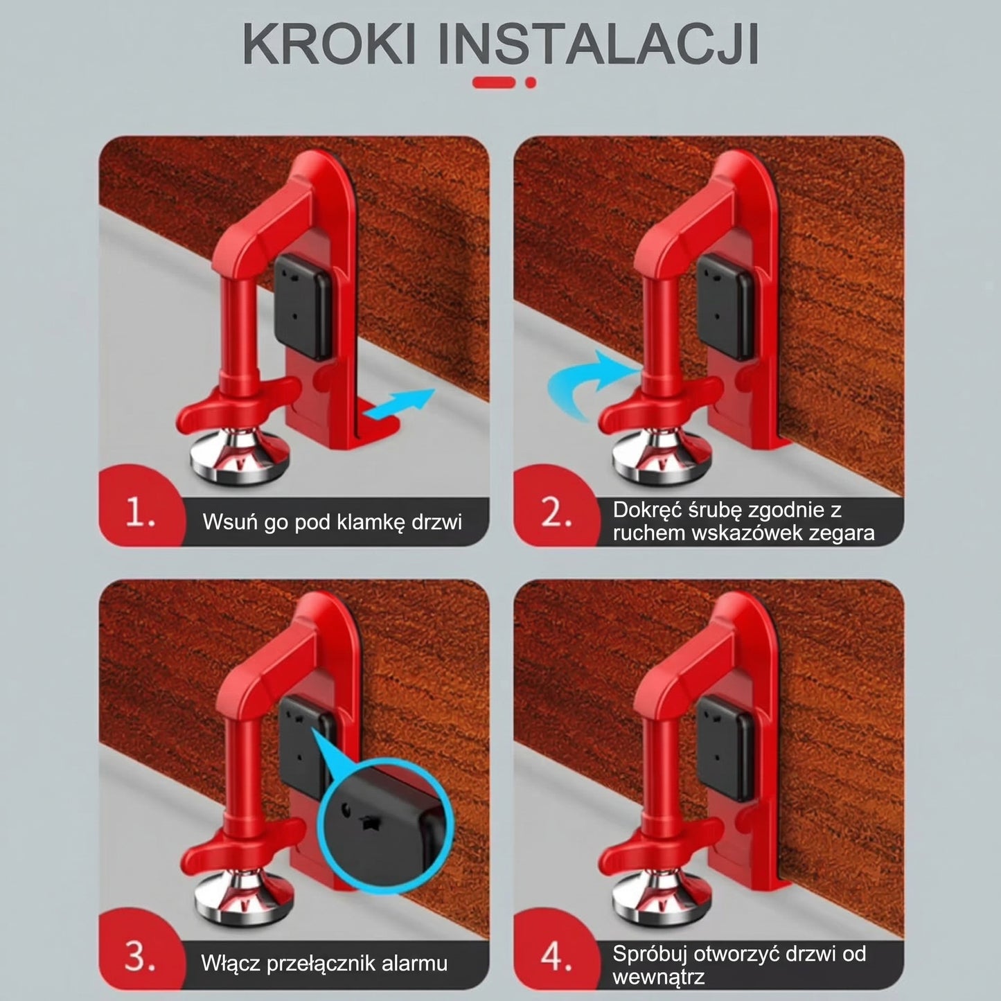 DoorShield™ - Alarm pod drzwi